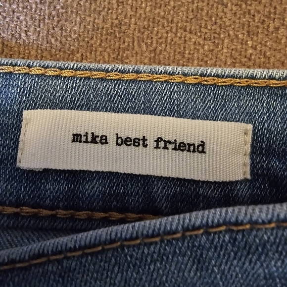 Jessica Simpson Nika Best Friend Bejeweled Light Wash Ankle Jeans Size 29 - Picture 10 of 16